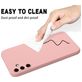 Mobigear Colors Samsung Galaxy A55 Siliconen Hoesje Backcover - Roze