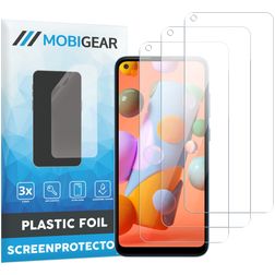 Mobigear Samsung Galaxy A11 Screenprotector Folie - Case Friendly (3-Pack)