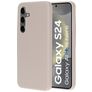 Mobiparts Samsung Galaxy S24 Siliconen Hoesje Backcover - Soft Salmon