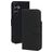 Mobiparts Wallet Samsung Galaxy A16 MagSafe Hoesje Echt Leer Bookcase Portemonnee - Zwart