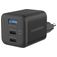 Mobilize Wall Charger Triple USB / USB-C Oplader Power Delivery 65W - Zwart