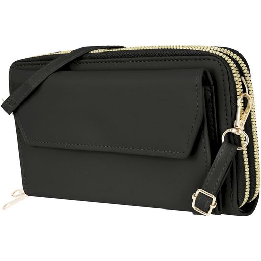 Antonio Fonzo Crossbody Clutch Telefoontasje - Large - Zwart