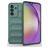 Mobigear Bumpy Samsung Galaxy A56 Hoesje Flexibel TPU Backcover - Dark Green