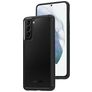 Mobiparts Rugged Clear Samsung Galaxy S21 Plus Hoesje Hardcase Backcover Shockproof - Transparant / Zwart