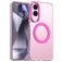 Mobigear Shockproof Samsung Galaxy S25 Edge MagSafe Hoesje Hardcase Backcover - Rood