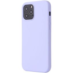 Mobigear Rubber Touch iPhone 12 Mini Siliconen Hoesje Backcover - Paars