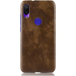 Mobigear Excellent Xiaomi Redmi 7 Hoesje Hardcase Backcover - Bruin
