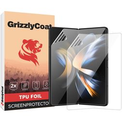 GrizzlyCoat Samsung Galaxy Z Fold 4 Hydrogel TPU Screenprotector - Case Friendly (2-Pack)