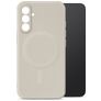 My Style Protective Flex Samsung Galaxy A27 MagSafe Hoesje Flexibel TPU Backcover - Antique White