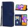 Mobigear Wallet Samsung Galaxy M22 Hoesje Bookcase Portemonnee - Blauw