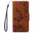 Mobigear Butterfly iPhone SE (2020) Hoesje Bookcase Portemonnee - Bruin
