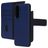 Mobiparts Samsung Galaxy A57 Hoesje Echt Leer Uitneembare 2in1 Bookcase Portemonnee - Blauw