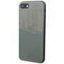 Valenta Card Slot iPhone 8 Hoesje Echt Leer Backcover met Pasjeshouder - Grijs