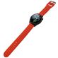 Mobigear Bumpy Siliconen Smartwatch Bandje Gespsluiting - Universeel 22 mm connector - Rood