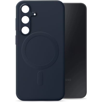 My Style Protective Flex Samsung Galaxy S25 FE MagSafe Hoesje Flexibel TPU Backcover - Midnight Blue