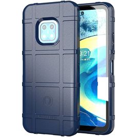 Mobigear Rugged Shield Nokia XR20 Hoesje Flexibel TPU Backcover Shockproof - Blauw