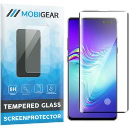 Mobigear Premium Samsung Galaxy S10 5G Glazen Screenprotector - Case Friendly - Zwart