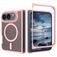 Mobigear Shockproof iPhone Duo MagSafe Hoesje Hardcase Backcover - Roze