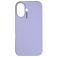 Nudient Base iPhone 16 Siliconen Hoesje Backcover - Soft Purple