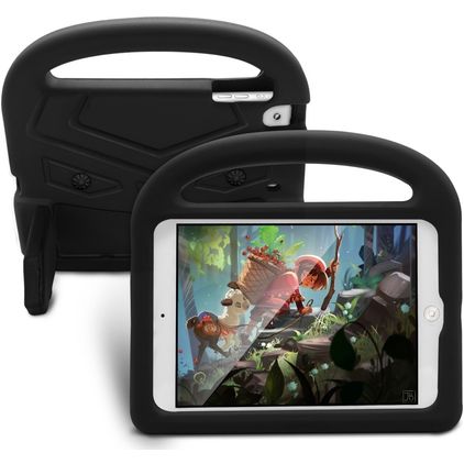 Mobigear Buddy iPad Mini 5 (2019) Kinder Tablethoes met Handvat - Zwart