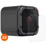 Mobigear GoPro Glazen Screenprotector - Case Friendly (3-Pack)