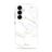 MIO Samsung Galaxy S25 MagSafe Hoesje Hardcase Backcover - White Marble