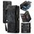 Caseme 008 Samsung Galaxy A52 Hoesje Uitneembare 2in1 Bookcase Portemonnee - Zwart