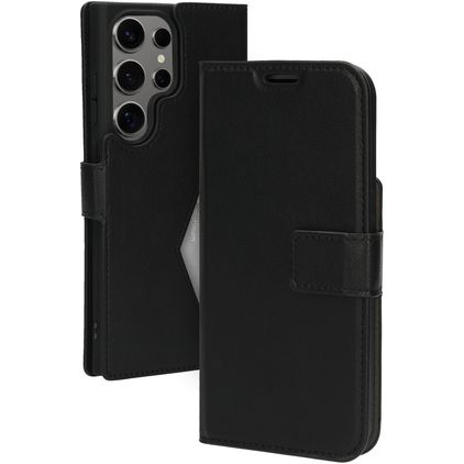Mobiparts Classic Wallet Samsung Galaxy S24 Ultra Hoesje Bookcase Portemonnee - Zwart