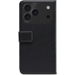 Mobilize Classic Gelly iPhone 17 Pro Hoesje Bookcase Portemonnee - Zwart