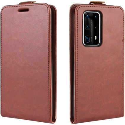 Mobigear Huawei P40 Pro Plus Hoesje Flipcase - Bruin