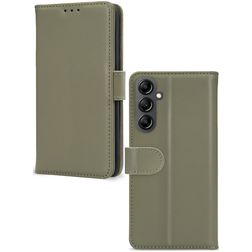 Mobilize Premium Gelly Wallet Samsung Galaxy A14 Hoesje Bookcase Portemonnee - Groen