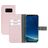 Mobiparts Saffiano Wallet Samsung Galaxy S8 Hoesje Bookcase Portemonnee - Roze