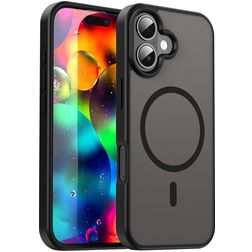 Mobigear Shockproof iPhone 17 MagSafe Hoesje Hardcase Backcover - Zwart