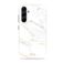 MIO Samsung Galaxy A55 MagSafe Hoesje Hardcase Backcover - White Marble