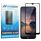 Mobigear Premium Nokia 1.3 Glazen Screenprotector - Case Friendly - Zwart