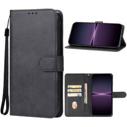 Mobigear Wallet Sony Xperia 1 V Hoesje Bookcase Portemonnee - Zwart