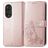 Mobigear Rose Wallet Case Pink Gold 20 Honor Pro