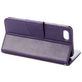 Mobigear Flowers iPhone SE (2020) Hoesje Bookcase Portemonnee - Paars