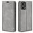 Mobigear Retro Slim Motorola Moto G85 Hoesje Bookcase Portemonnee - Grijs