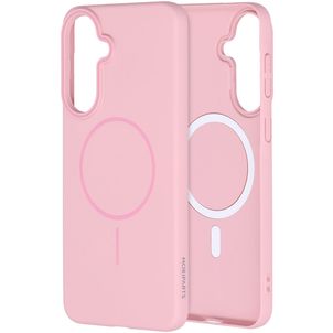 Mobiparts Slim Line Samsung Galaxy A37 MagSafe Hoesje Hardcase Backcover - Blush Pink