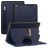 Mobigear Magnetic Folio iPad 7 (2019) Hoes Bookcase + Stylus Houder - Marineblauw