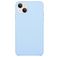 Mobigear Rubber Touch iPhone 15 Plus Siliconen Hoesje Backcover - Blauw