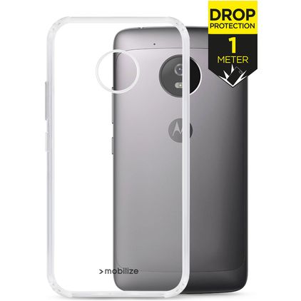 Mobilize Naked Protection Doorzichtig Motorola Moto G5 Hoesje Hardcase Backcover Shockproof - Transparant