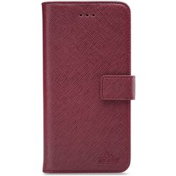My Style Flex Wallet iPhone 15 Hoesje Bookcase Portemonnee - Bordeaux