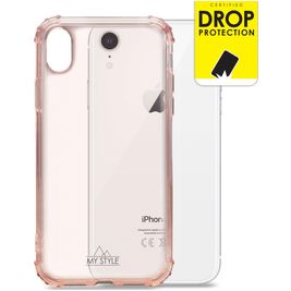 My Style Protective Flex iPhone XR Hoesje Flexibel TPU Backcover Shockproof - Soft Pink