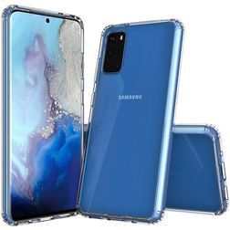 Mobigear Crystal Doorzichtig Samsung Galaxy S20 Hoesje Hardcase Backcover - Transparant