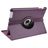 Mobigear DuoStand iPad 3 (2012) Hoes Draaibare Bookcase - Paars