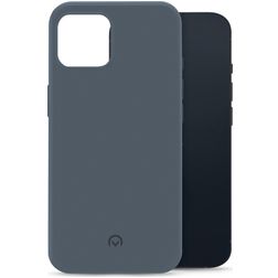Mobilize Rubber Gelly iPhone 13 Mini Hoesje Flexibel TPU Backcover - Matt Blue