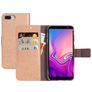 Mobiparts Saffiano Wallet Samsung Galaxy J6 (2018) Hoesje Bookcase Portemonnee - Copper