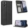 Mobigear Sensation Motorola Moto E22i Hoesje Bookcase Portemonnee - Zwart